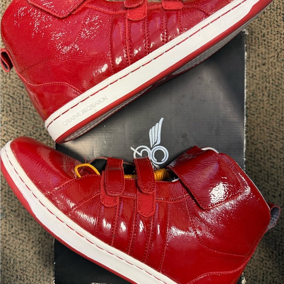 Creative Recreation Other - Testa Red Creative Recreation Glossy Crimson High-Tops
